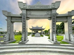 Hình ảnh mộ gia tộc công viên vĩnh hằng long thành