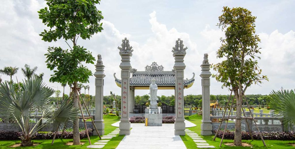 Hình ảnh mộ gia tộc công viên vĩnh hằng long thành